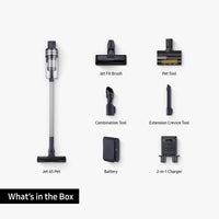 Samsung VS15A60AGR5/EU Jet 65 Pet Max Cordles Vacuum Cleaner in Teal/Silver