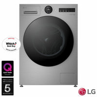 LG Series 7 AI Direct Drive F4X7011TSB 11kg, 1400rpm, Washing Machine, A Rated in Silver