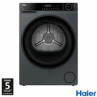 Haier HD100-D357GU1, 10kg Heat Pump Tumble Dryer, A++ Rated in Graphite