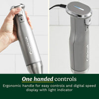 Cuisinart HB500U Power Blend Immersion Hand Blender in Silver