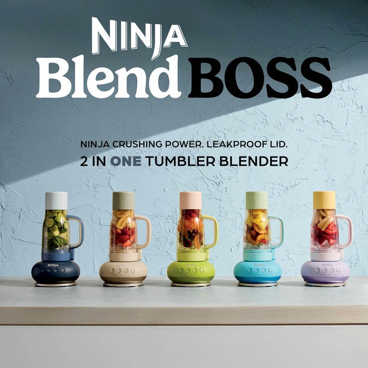 Ninja BlendBoss Tumbler Blender available in 5 Colours