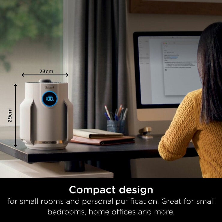 Shark NeverChange5 Air Purifier Compact Pro in 4 Colours ...