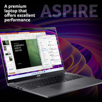 Acer Aspire 16, Intel Core Ultra 5, 16GB RAM, 512GB SSD, 16 Inch OLED Laptop, NX.J5LEK.003