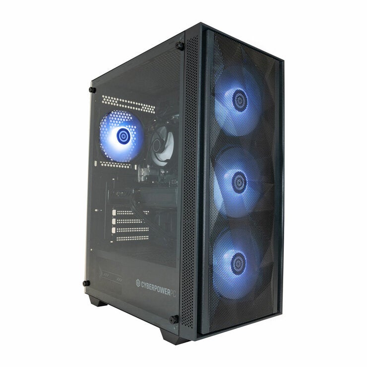 CyberPower, Intel Core i5, 16GB RAM, 1TB SSD, NVIDIA GeForce RTX 5060, Gaming Desktop Bundle
