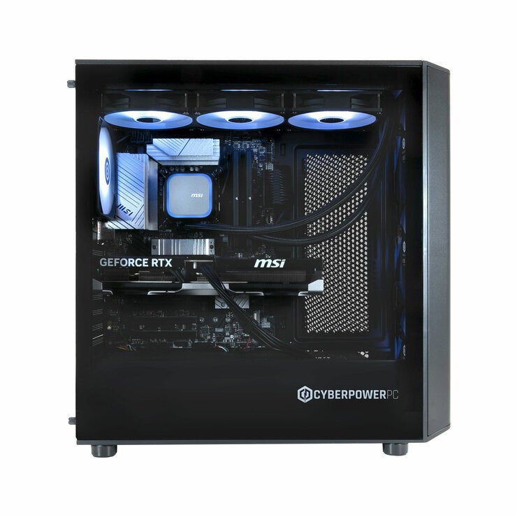 CyberPower, AMD Ryzen 5, 16GB RAM, 1TB SSD, NVIDIA GeForce RTX 5060 Ti, Gaming Desktop PC