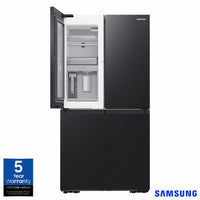 Samsung Series 9 SpaceMax RF65DG960EB1EU 646L Smart Multi Door Fridge Freezer, E Rated in Black