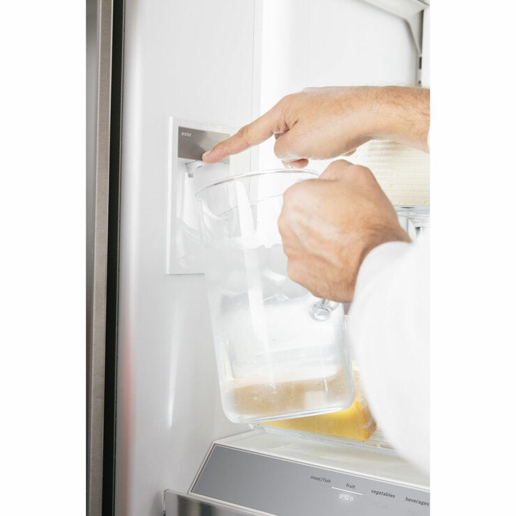 Bosch KFF96PIEP Multidoor Fridge Freezer, E Rated in Silver