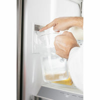 Bosch KFF96PIEP Multidoor Fridge Freezer, E Rated in Silver