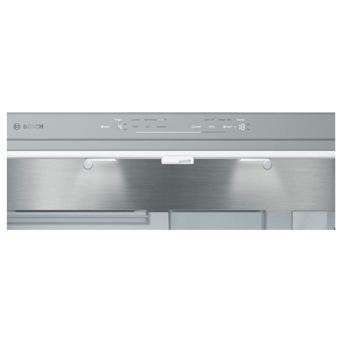 Bosch KFF96PIEP Multidoor Fridge Freezer, E Rated in Silver