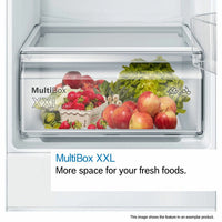 Bosch Series 2, KIN86NSE0G Fully Integrated Fridge Freezer E Rated