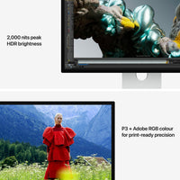 Apple Studio Display XDR, 27 Inch Retina 5K Monitor, Nano-texture Glass, with VESA mount adapter (Stand Not Included), MFEQ4B/A