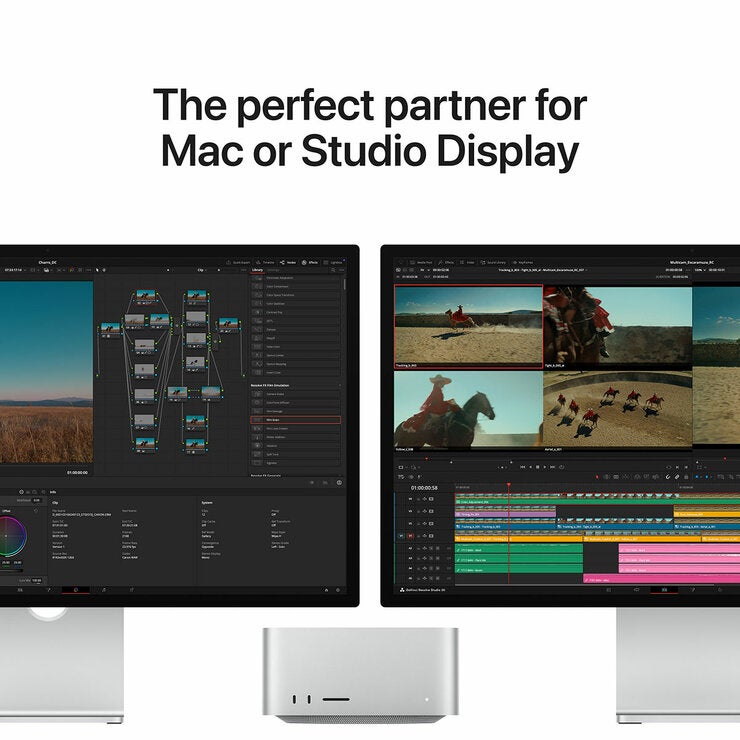 Apple Studio Display XDR, 27 Inch Retina 5K Monitor, Nano-texture Glass, with VESA mount adapter (Stand Not Included), MFEQ4B/A