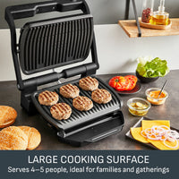 Tefal GC7178G1 OptiGrill+ Health Grill in Black