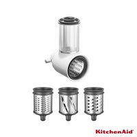 KitchenAid 5KSMVSA Vegetable Slicer & Shredder in Silver
