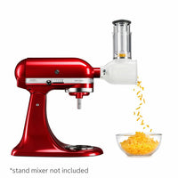 KitchenAid 5KSMVSA Vegetable Slicer & Shredder in Silver