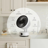 Meaco Sefte Pro Cordless Desktop Air Circulator 10"