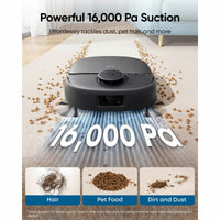eufy T211AV11 X12 Pro Robot Vacuum & Mop with Accessory Kit Bundle in Black