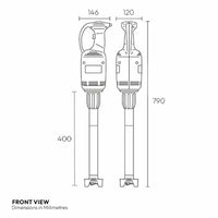 Contender MXH029 400mm Commercial Hand Stick Blender