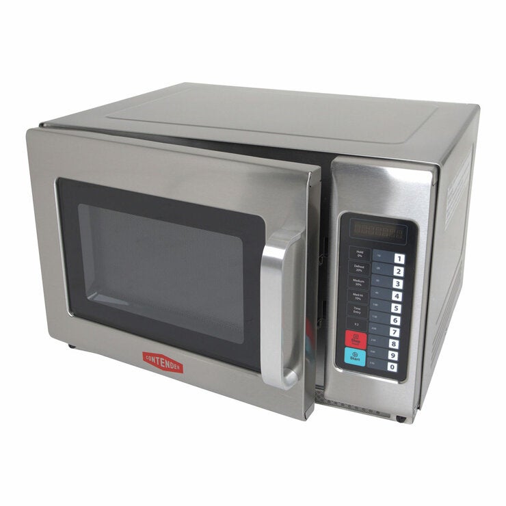 Contender MIC001 34L 1800W Programmable Commercial Microwave Oven in Silver