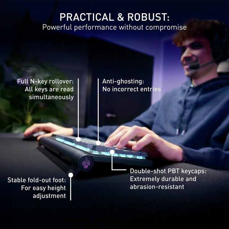 Cherry XTRFY MX 8.3 TKL Gaming Keyboard | Costco UK