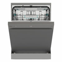 Hisense HS673A90XUK, 16 Place Setting, Freestanding Dishwasher, A Rated in Silver