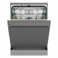 Hisense HS693A90XADUK 16 Place Setting, Freestanding Dishwasher, A Rated, in Silver