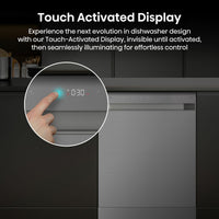 Hisense HS673A90XUK, 16 Place Setting, Freestanding Dishwasher, A Rated in Silver