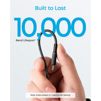 Anker Nano 45W Foldable USB-C Charger, Zolo 10000mAh Power Bank, and 0.9 m Braided USB-C Cable