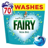 Fairy 4 in 1 Non Bio Pods, 140 Wash