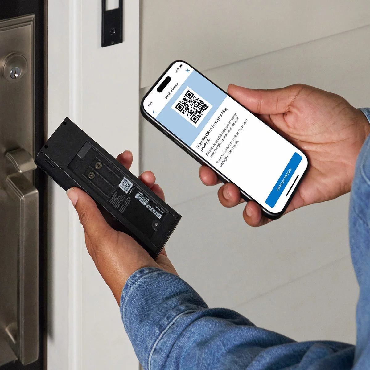 Ring Video Doorbell Plus (2nd Gen) with Chime (3rd Gen) and Additional Quick Release Battery