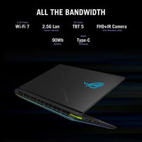 ASUS ROG Strix, Intel Ultra 9, 32GB RAM, 1TB SSD, NVIDIA GeForce RTX 5070 Ti, 18 Inch Gaming Laptop, G815LR-TT281W