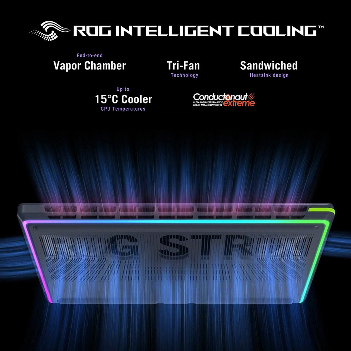 ASUS ROG Strix, Intel Ultra 9, 32GB RAM, 1TB SSD, NVIDIA GeForce RTX 5070 Ti, 18 Inch Gaming Laptop, G815LR-TT281W