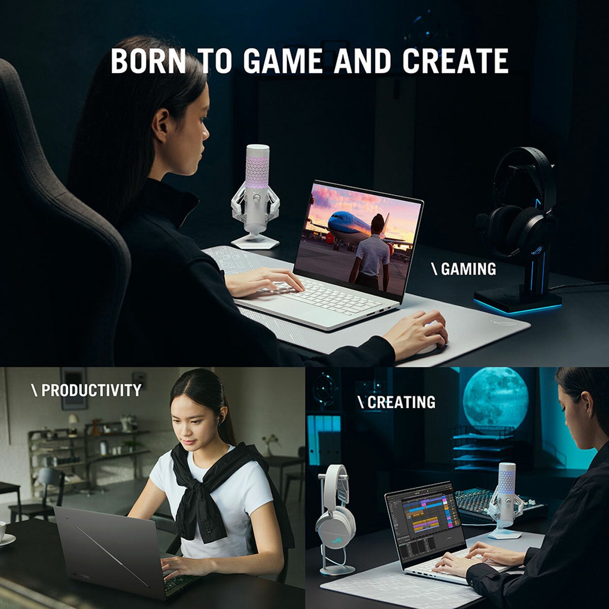 ASUS Zephyrus G14, Copilot+ PC, Intel Core Ultra 9, 32GB RAM, 1TB SSD, NVIDIA GeForce 5070, 14 Inch OLED Gaming Laptop, GU405AP-SY004W