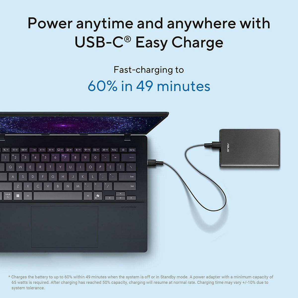 ASUS Vivobook 14 Copilot+ PC, Intel Core Ultra 5, 16GB RAM, 512GB SSD, 14 Inch Laptop, X1407AA-LY012W