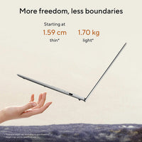 ASUS Vivobook S, Copilot+ PC, AMD Ryzen AI 7, 16GB RAM, 512GB SSD, 16 Inch OLED Laptop, M3607GA-SH011W