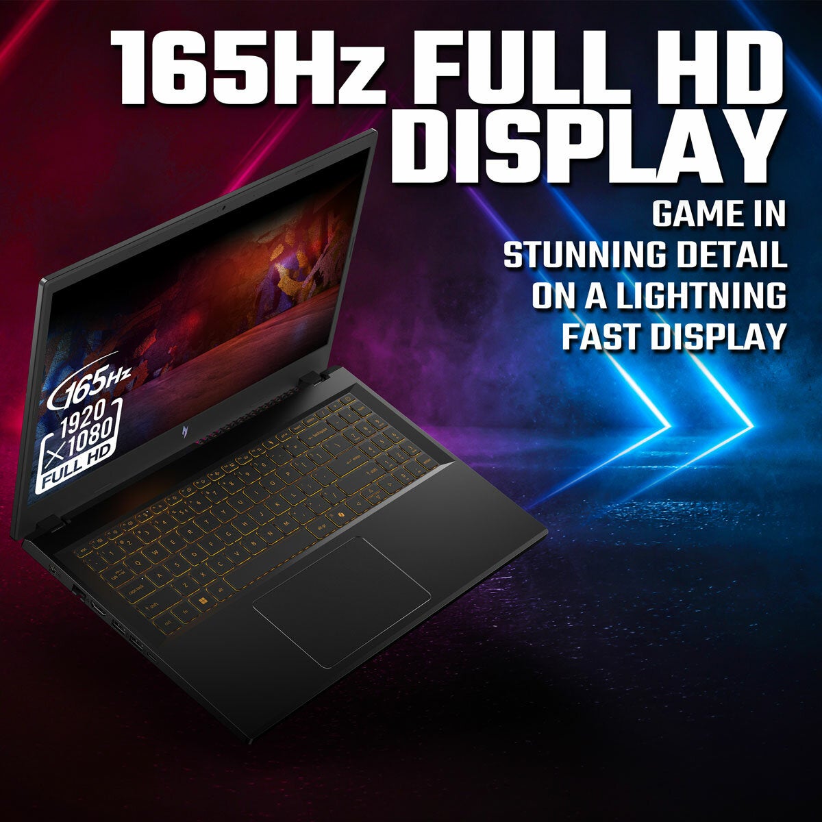 Acer Nitro V15, Intel Core i5, 16GB RAM, 512GB SSD, NVIDIA GeForce RTX 4050, 15.6 Inch Gaming Laptop, NH.QUAEK.003