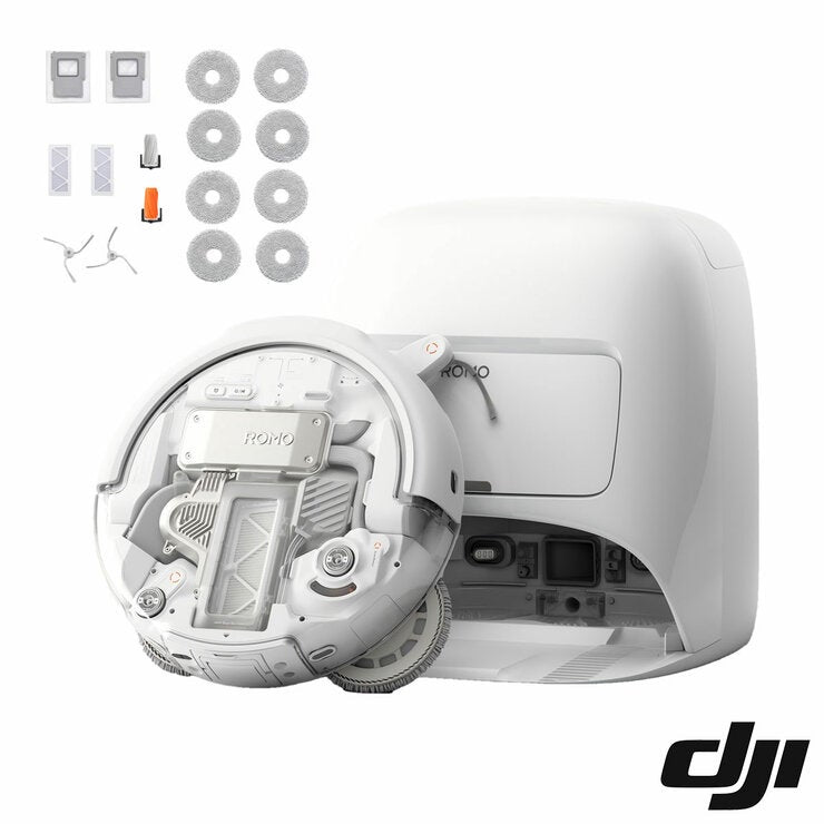 DJI Romo A Robot Vacuum & Mopping with Accessory Kit Bundle