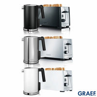 Graef 1.2L Kettle & 4 Slice Toaster Bundle in 3 Colours