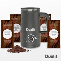 Dualit Milk Frother & Hot Chocolate Maker Max in Grey