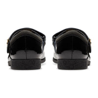 Clarks Kids Lock Shine Black Patent Shoes | Costco UK