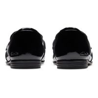 Clarks Kids Finja Bright Black Patent Junior/Youth Shoes ...