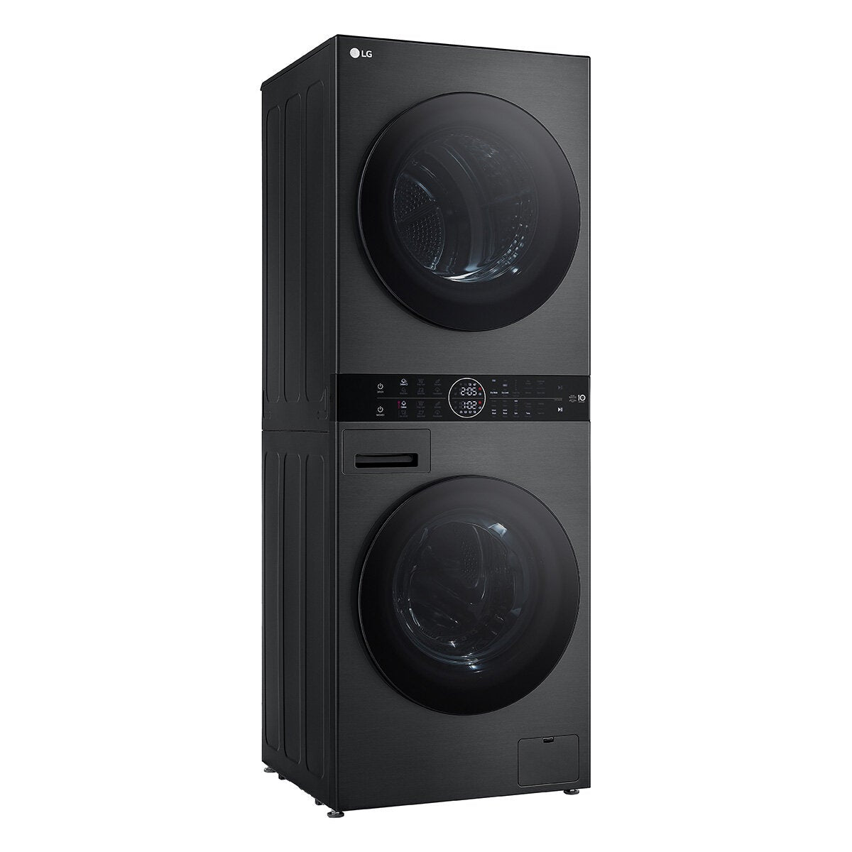 LG WT1210BBTN1, 12kg/10kg, 1400rpm, WashTower, A/A+++ Rated in Black Steel