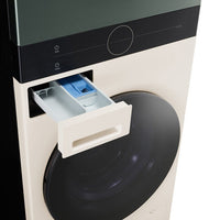 LG WT1210NBTN1, 12kg/10kg, 1400rpm, WashTower Rated in A/A+++ in Green / Beige