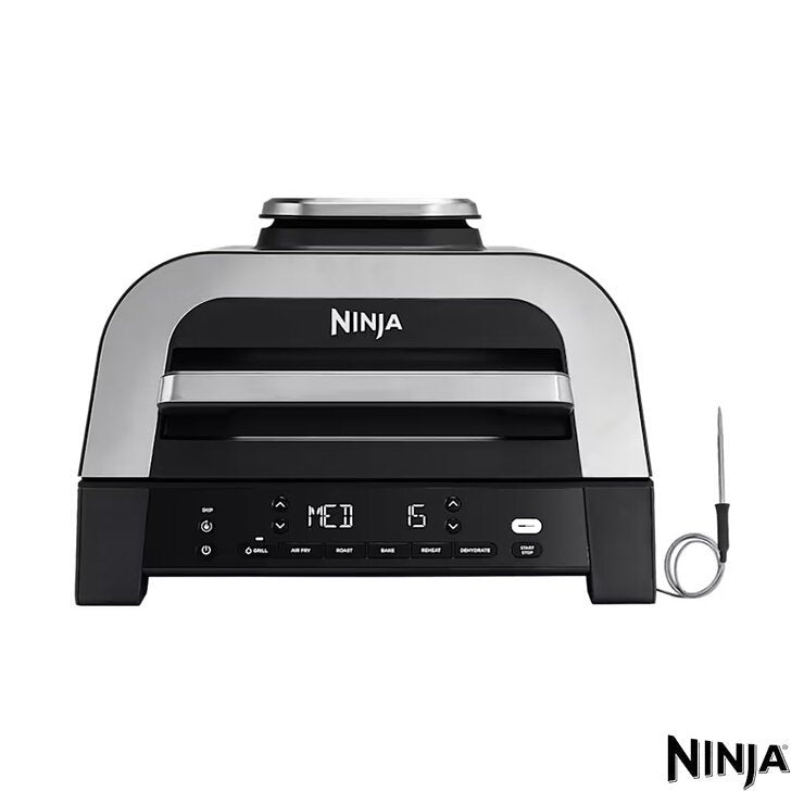 Ninja DG551UK 6-in-1 MAX Grill & Air Fryer in Grey