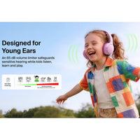 Belkin Soundform Mini 2 Wireless Kids Headphones with Travel Case