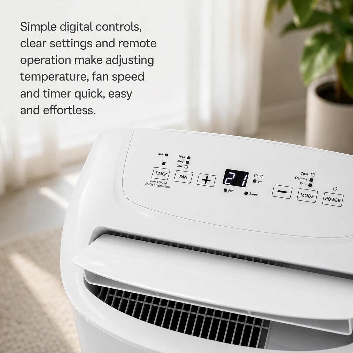 Wood's 18k WAC1804G Cortina XL Portable Air Conditioner