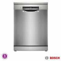 Bosch Series 4 SMS4EMI06G, 14 Place Setting, Freestanding Dishwasher, B Rated in Inox