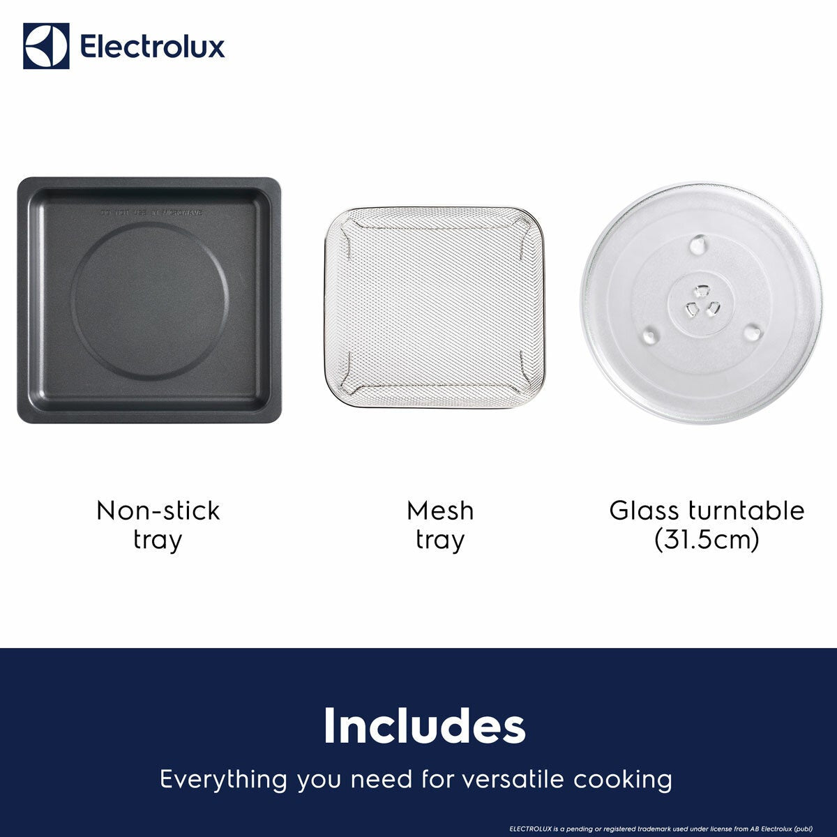 Electrolux SDA2868ELGRY 26L 5-in-1 Combination Microwave in Grey