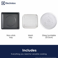 Electrolux SDA2868ELGRY 26L 5-in-1 Combination Microwave in Grey