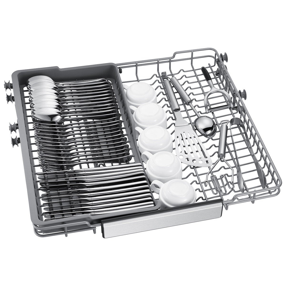 Samsung DW70H73YCFVU4 Series 7 Dishwasher, C Rated in White